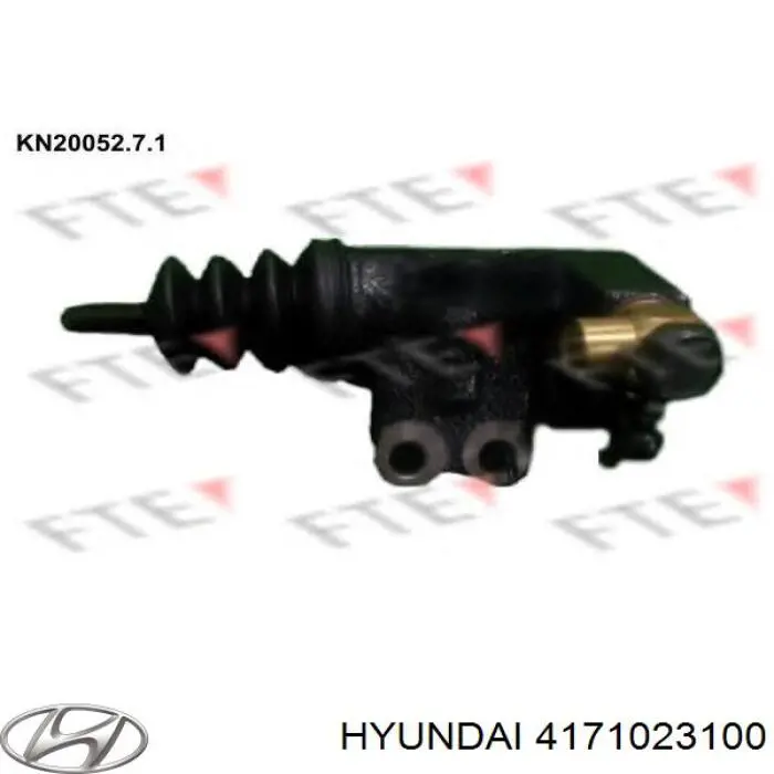 4171023100 Hyundai/Kia циліндр зчеплення, робочий