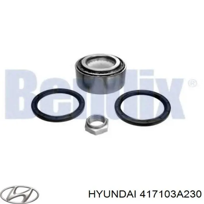 Купити 417103A230 Hyundai/Kia Робочий циліндр зчеплення
