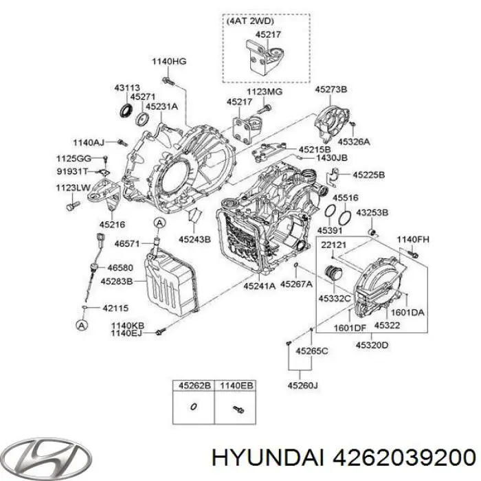 4262039200 Hyundai/Kia датчик швидкості