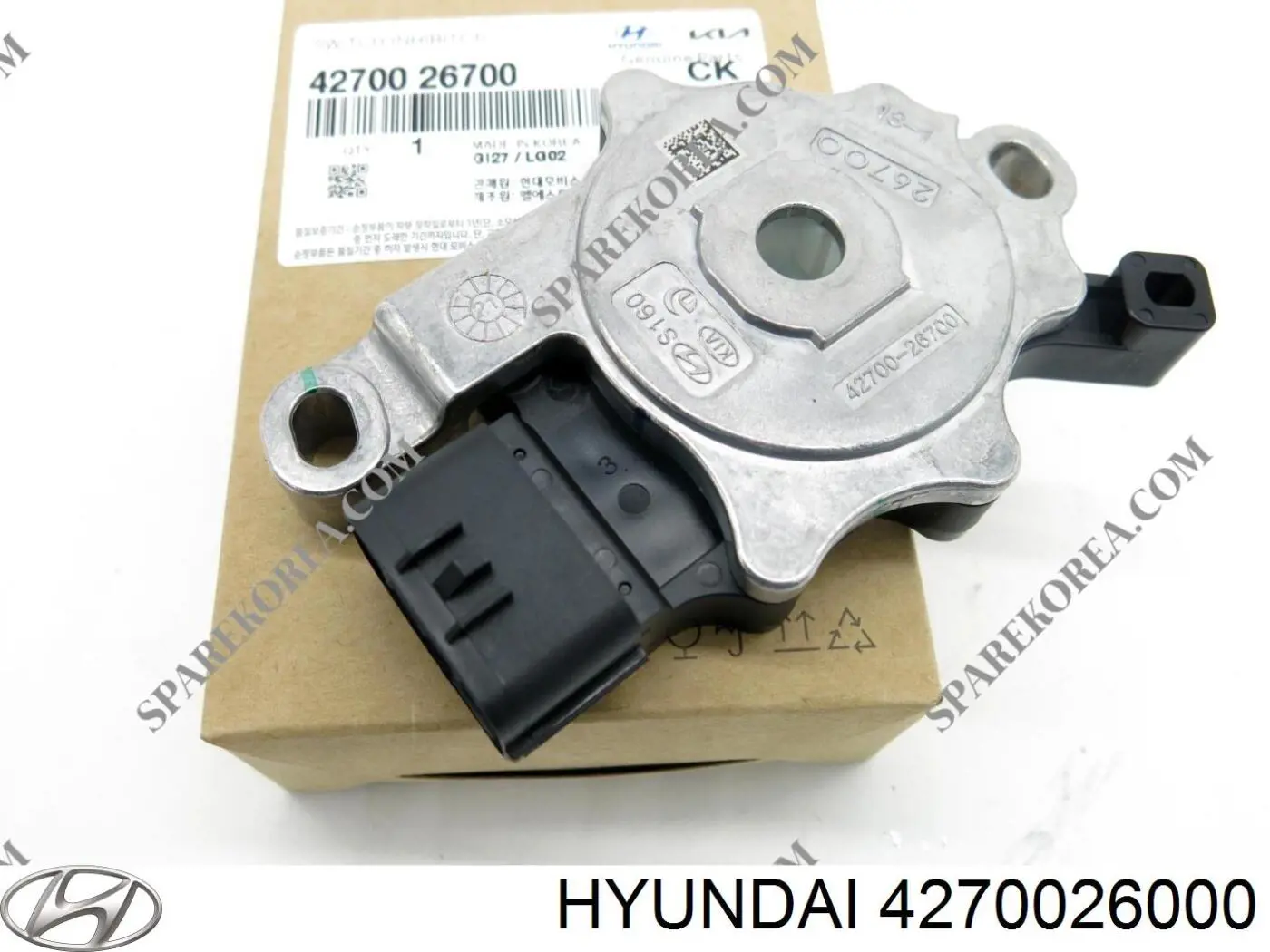 Датчик положення селектора АКПП Hyundai Sonata (YF) (Хендай Соната)