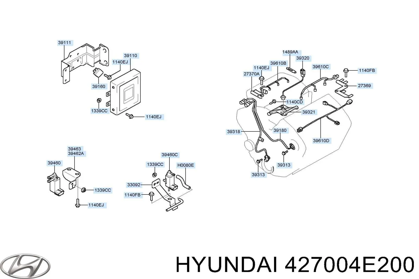  427004E200 Hyundai/Kia