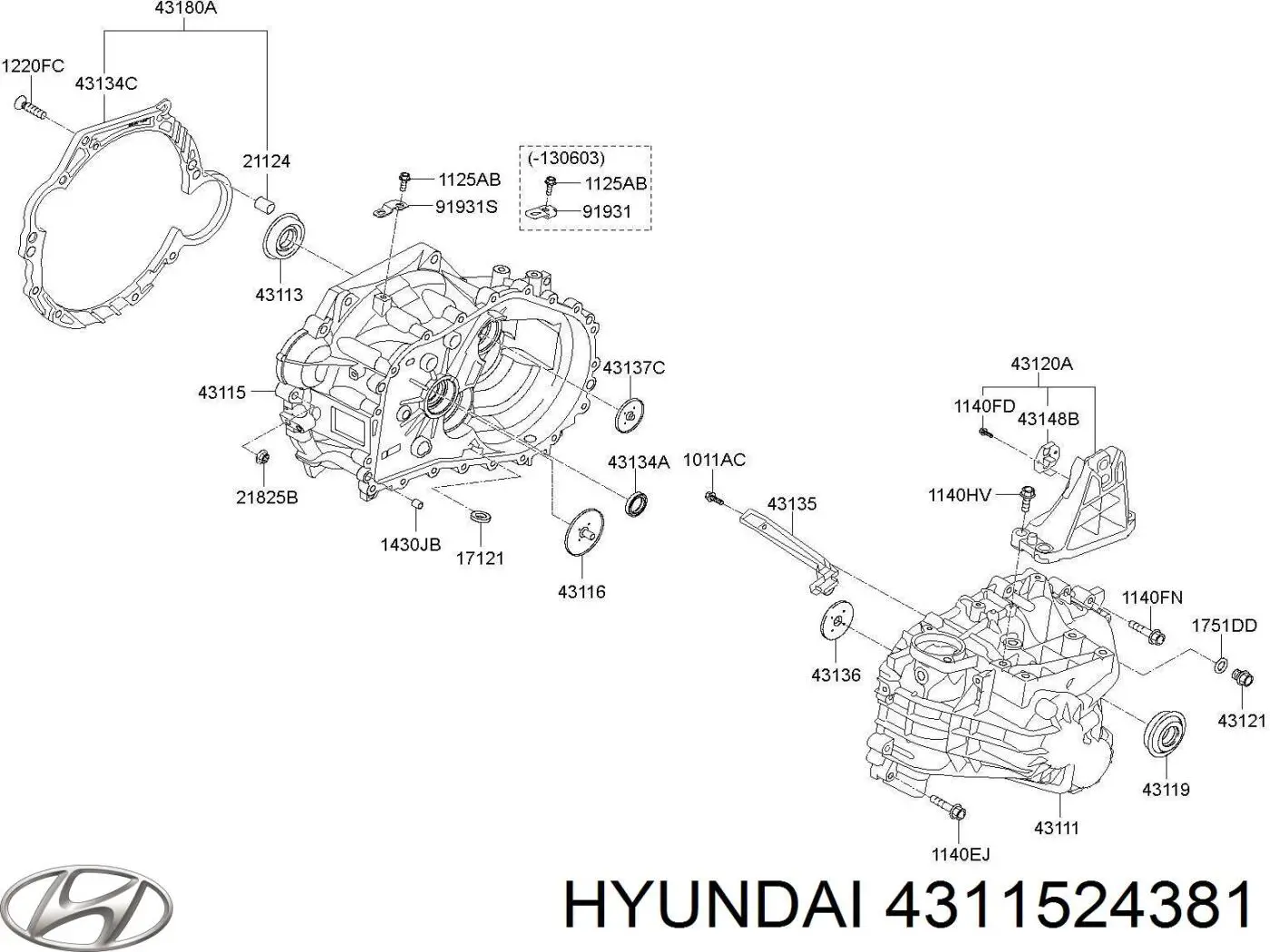  4311524381 Hyundai/Kia