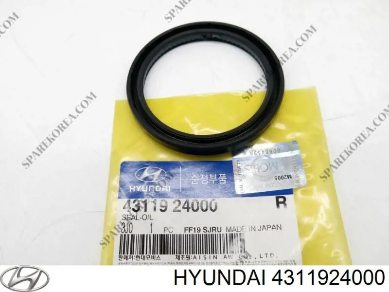 Сальник піввісі переднього моста, правою Hyundai/Kia 4311924000 ціна, від 18.44 USD