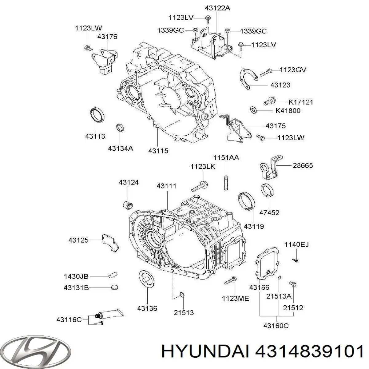  4314839101 Hyundai/Kia