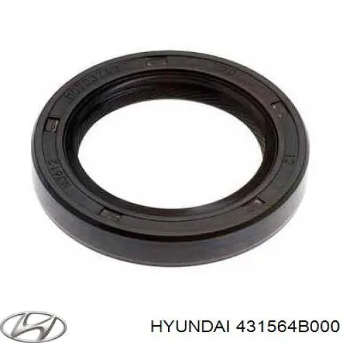 Сальник АКПП/КПП, вихідного/вторинного валу Hyundai H100 (P) (Хендай Н100)