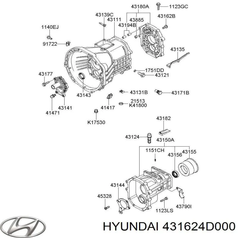 431624D000 Hyundai/Kia 