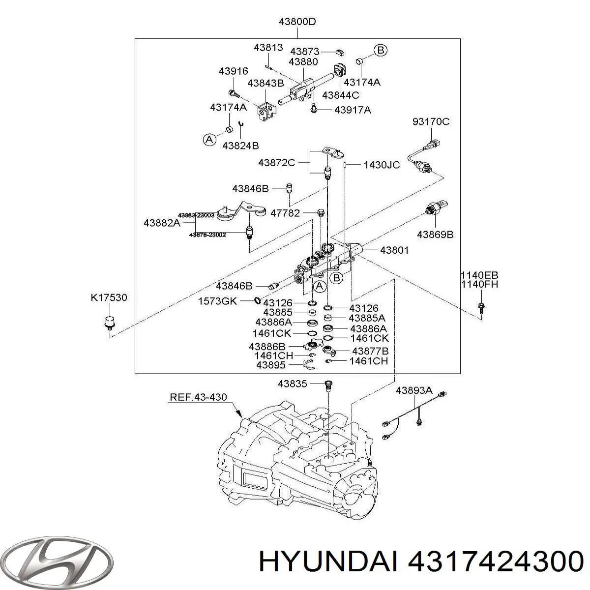 4317424300 Hyundai/Kia 