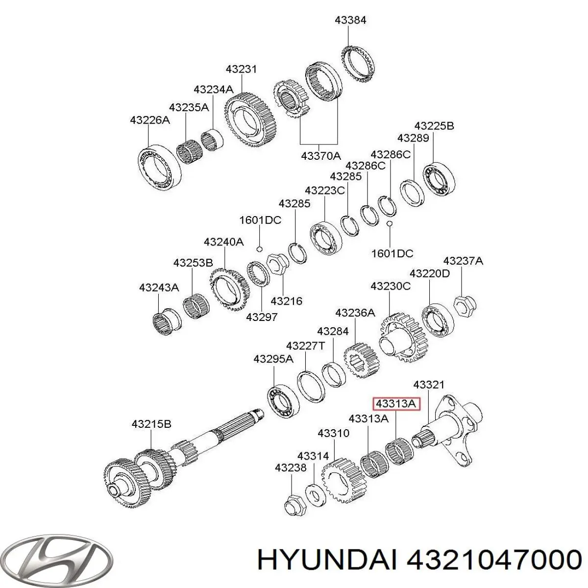 Купити 4321047000 Hyundai/Kia 