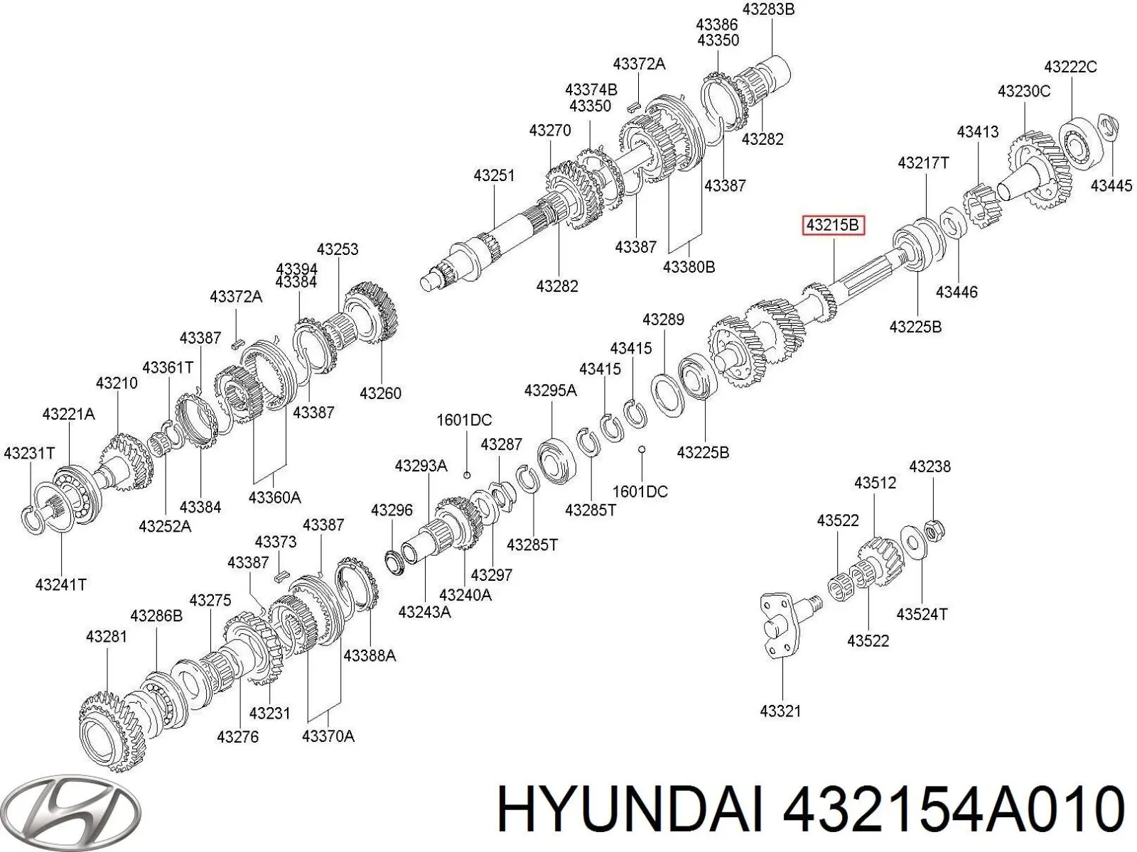 432154A010 Hyundai/Kia 