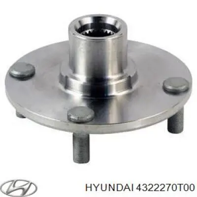 Купити 4322270T00 Hyundai/Kia Шпилька колісна, передня