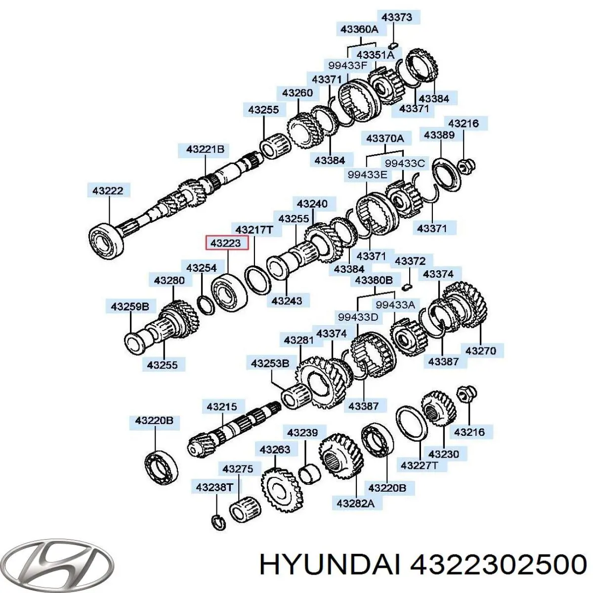  4322302527 Hyundai/Kia