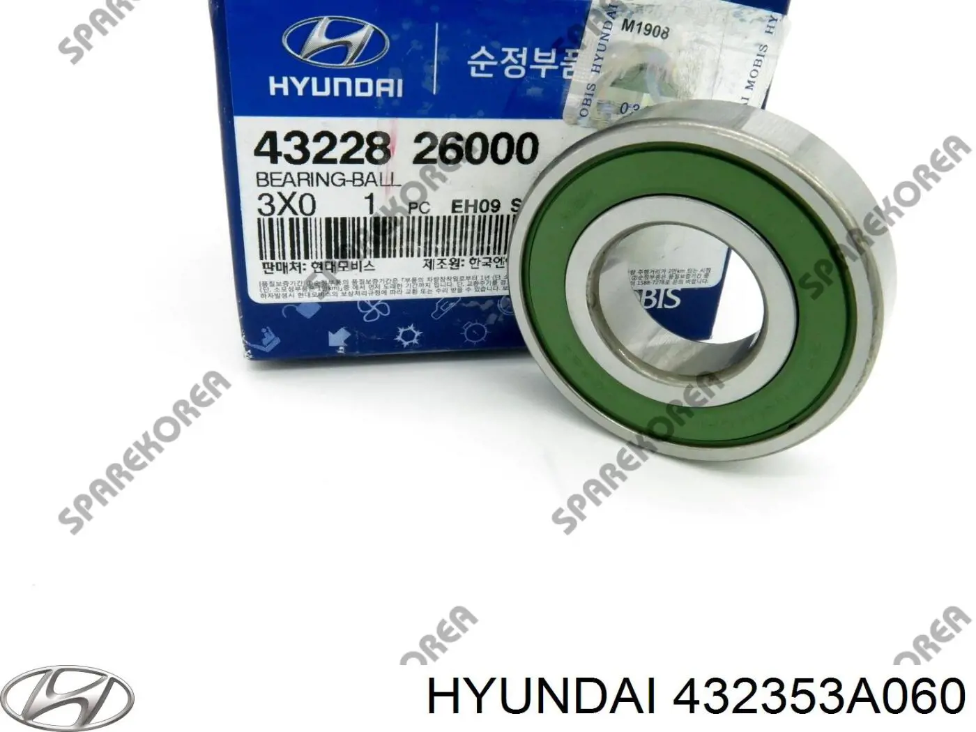  Hyundai/Kia 432353A060 ціна, від 20.27 USD