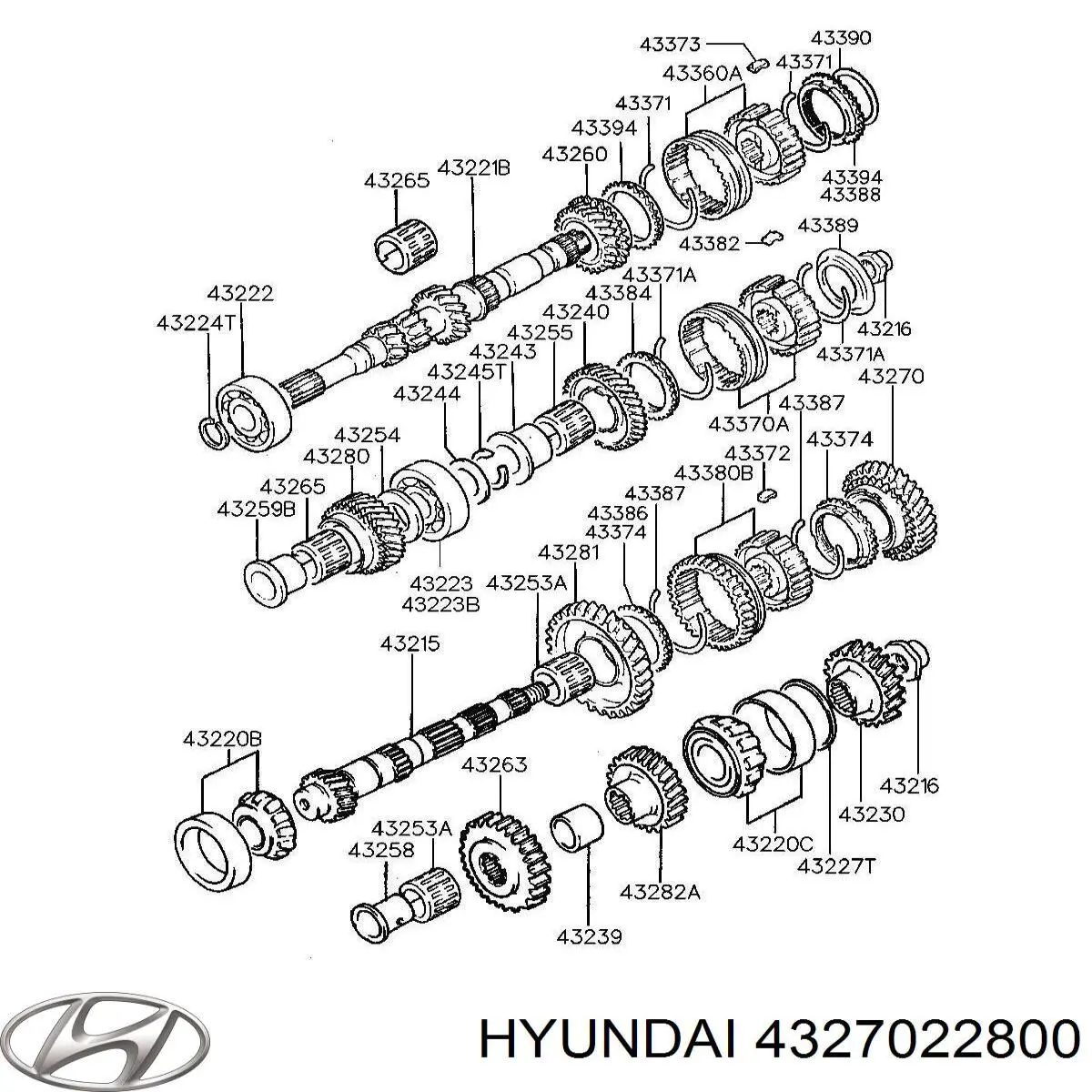 4327022800 Hyundai/Kia 