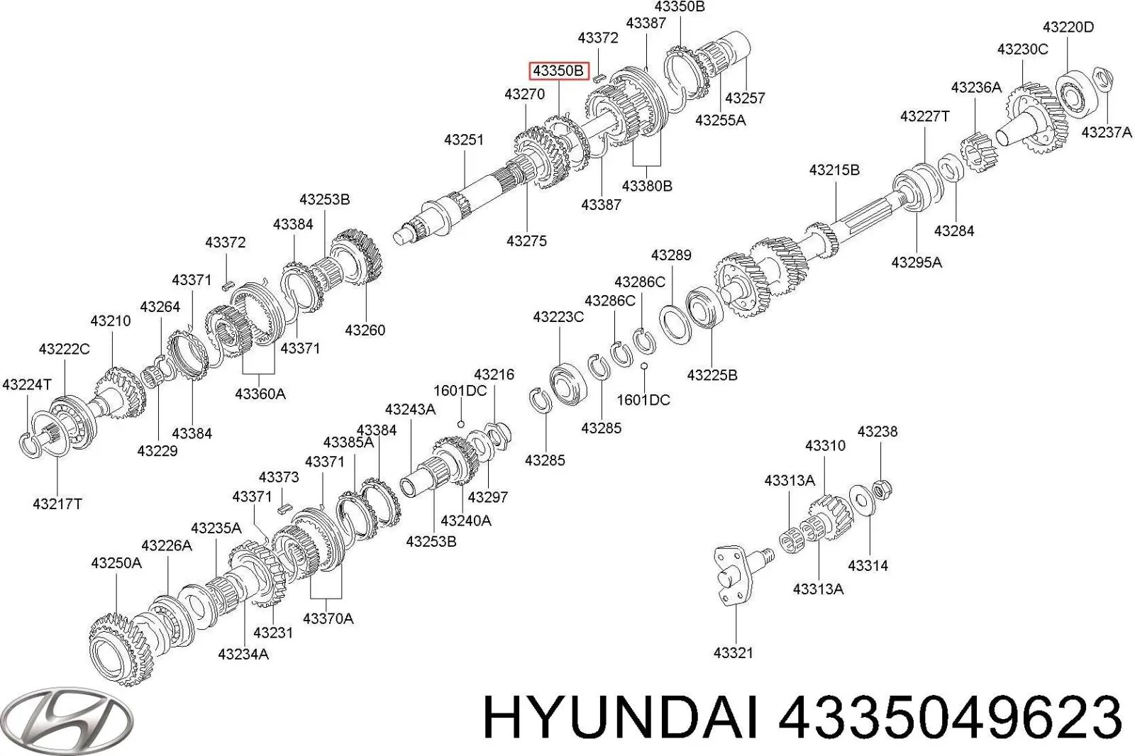 Купити 4335049623 Hyundai/Kia 