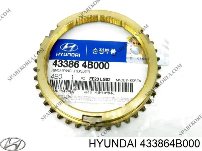  Hyundai/Kia 433864B000 ціна, від 6.60 USD