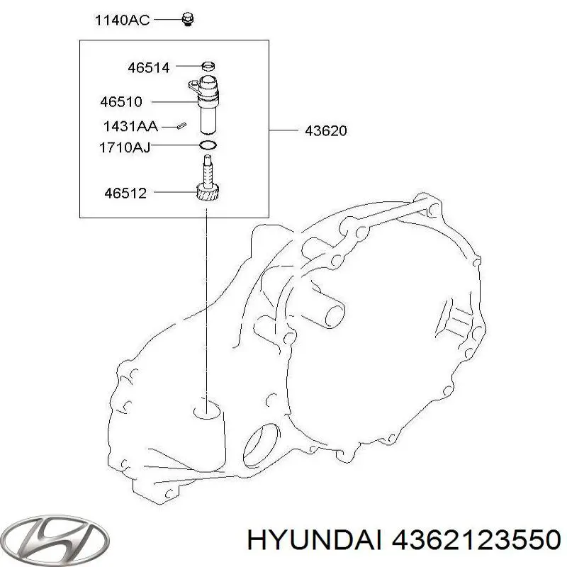 Датчик швидкості Hyundai/Kia 4362123550 ціна, від 17.27 USD
