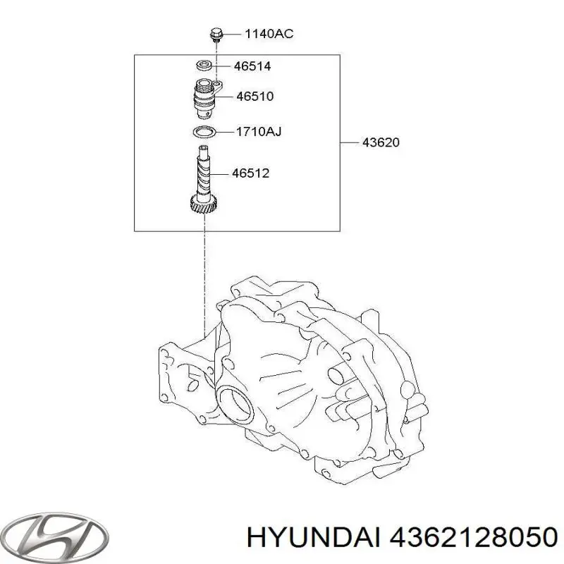 Датчик швидкості Hyundai/Kia 4362128050 ціна, від 7.08 USD