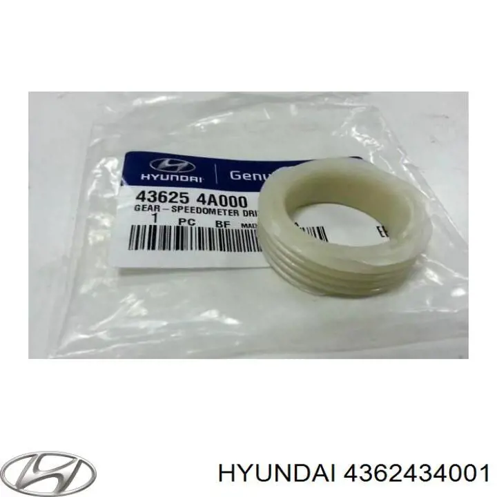 Шестерня спідометра, ведена Hyundai/Kia 4362434001 ціна, від 1.69 USD