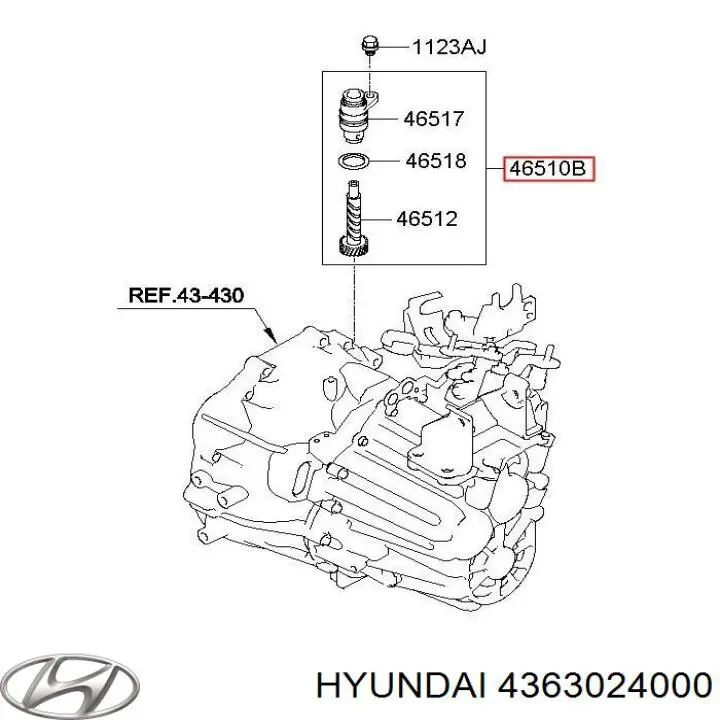  4363024000 Hyundai/Kia