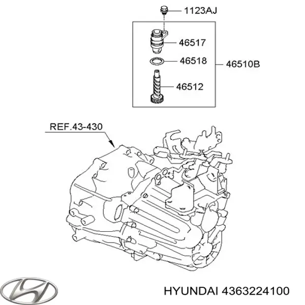  4363224100 Hyundai/Kia