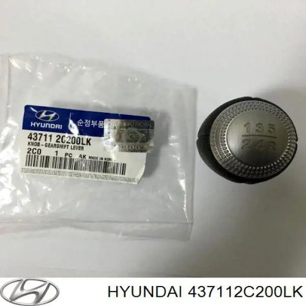 437112C200LK Hyundai/Kia Ручка важеля коробки передач