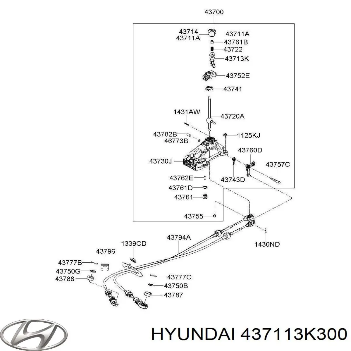  437113K300 Hyundai/Kia