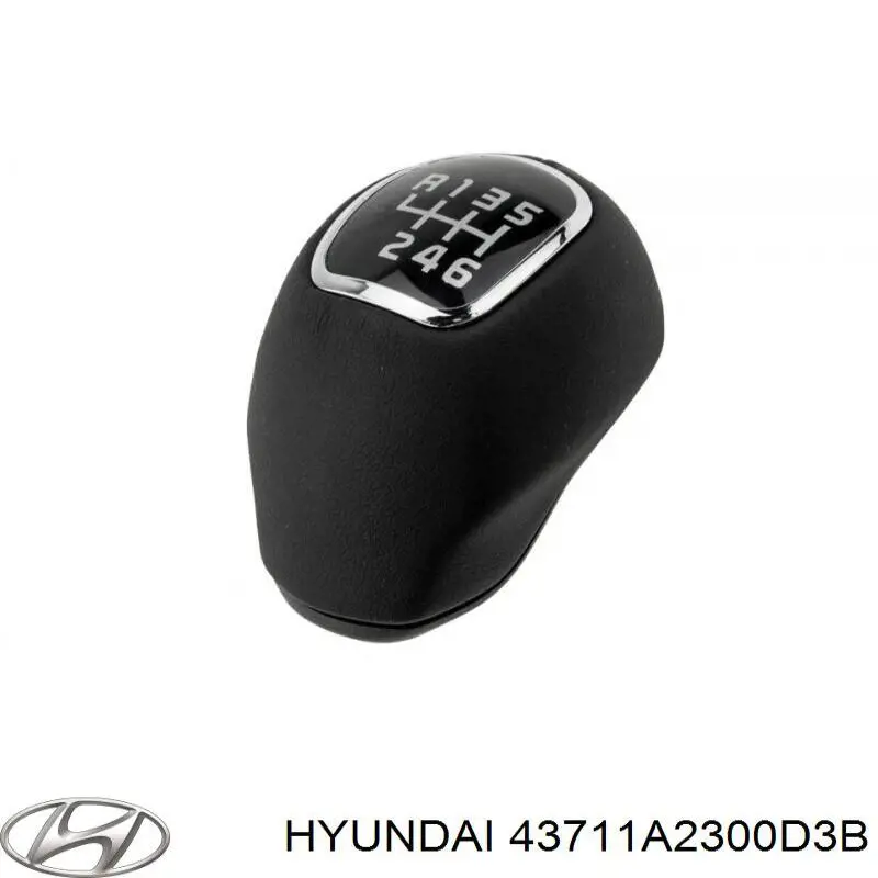 Купити 43711A2300D3B Hyundai/Kia Рукоятка важеля КПП