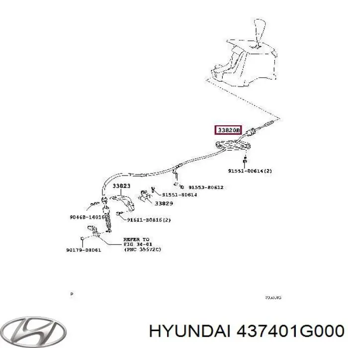  Hyundai/Kia 437401G000 ціна, від 3.80 USD