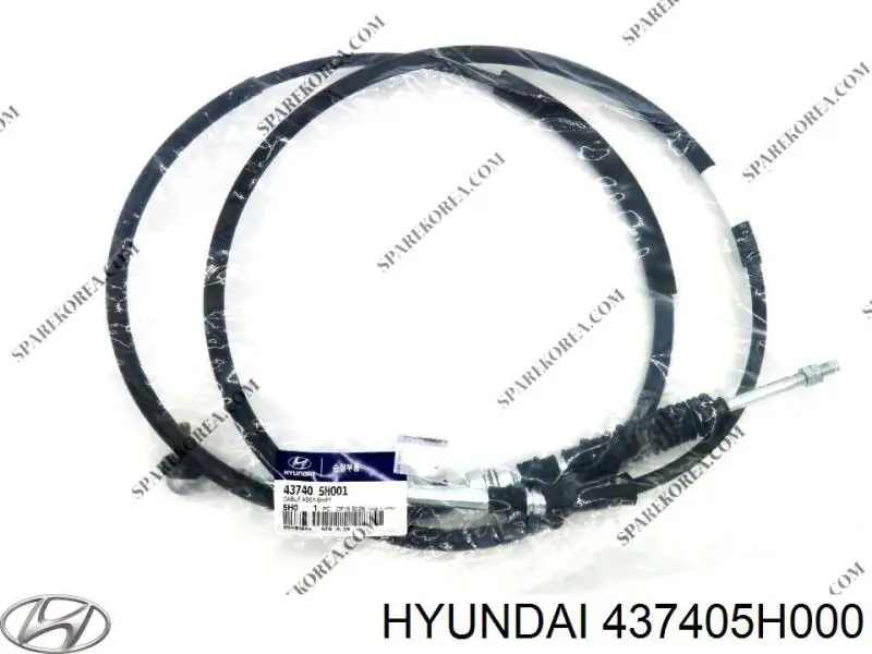 437405H000 Hyundai/Kia Трос перемикання передач, вибору передачі