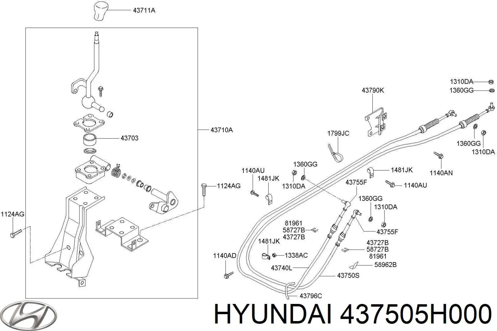 437505H000 Hyundai/Kia 