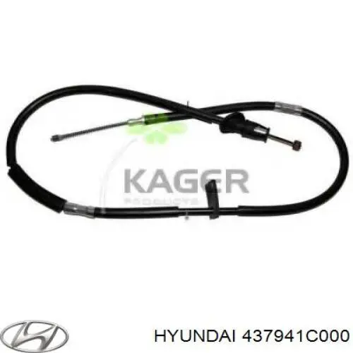 437941C000 Hyundai/Kia трос перемикання передач, вибору передачі