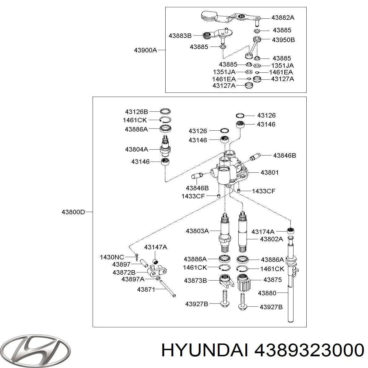  Hyundai/Kia 4389323000 ціна, від 6.33 USD
