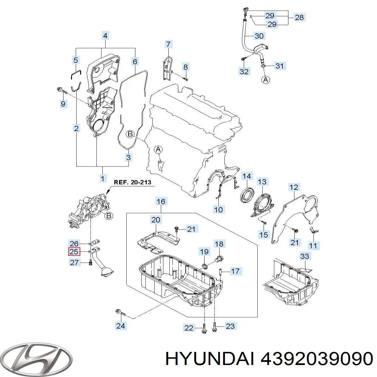 Купити 4392039090 Hyundai/Kia 