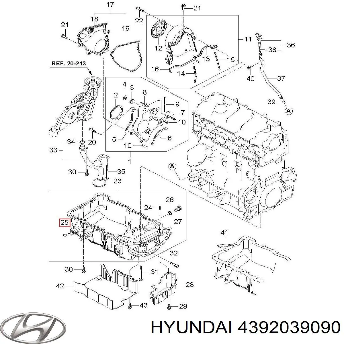 4392039090 Hyundai/Kia 