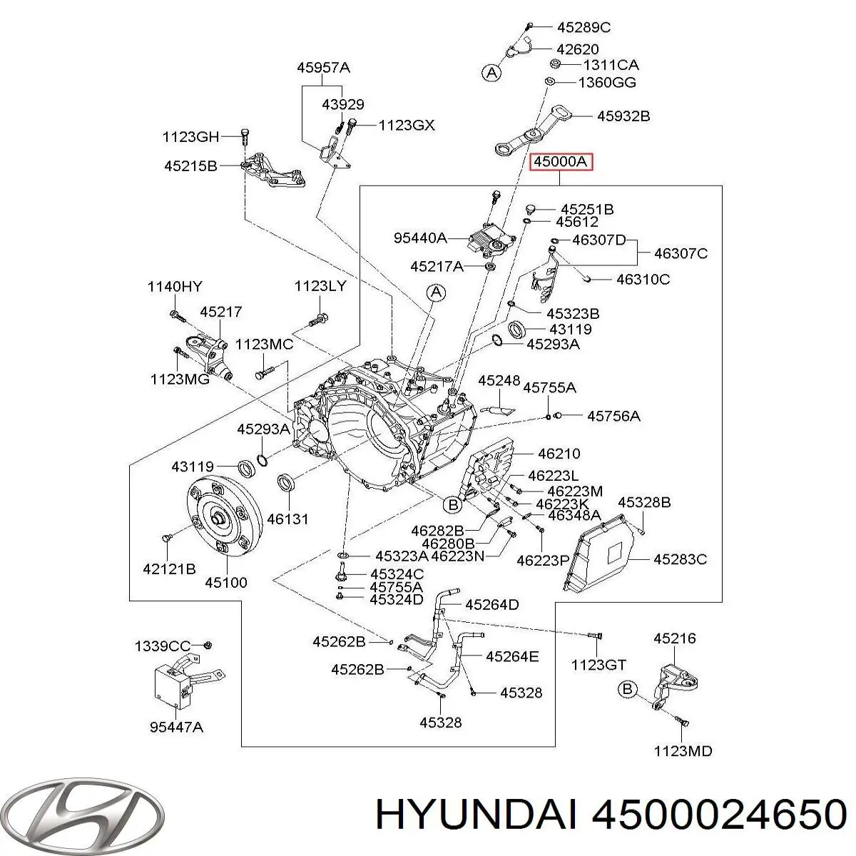 АКПП в зборі (автоматична коробка передач) Hyundai IX55 (Хендай Іх55)