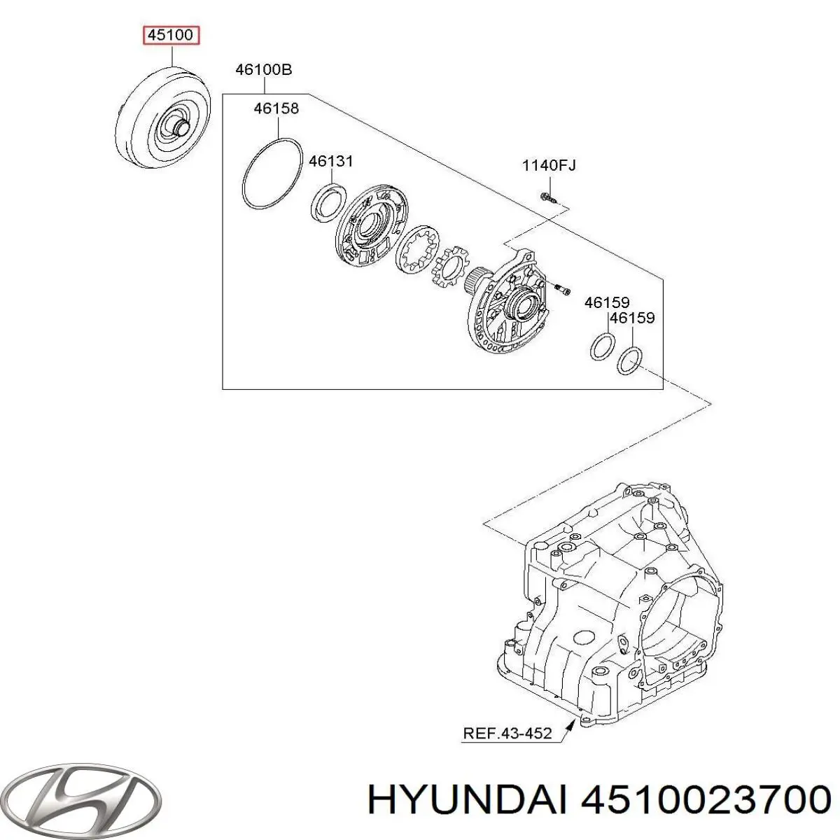 4510023700 Hyundai/Kia 