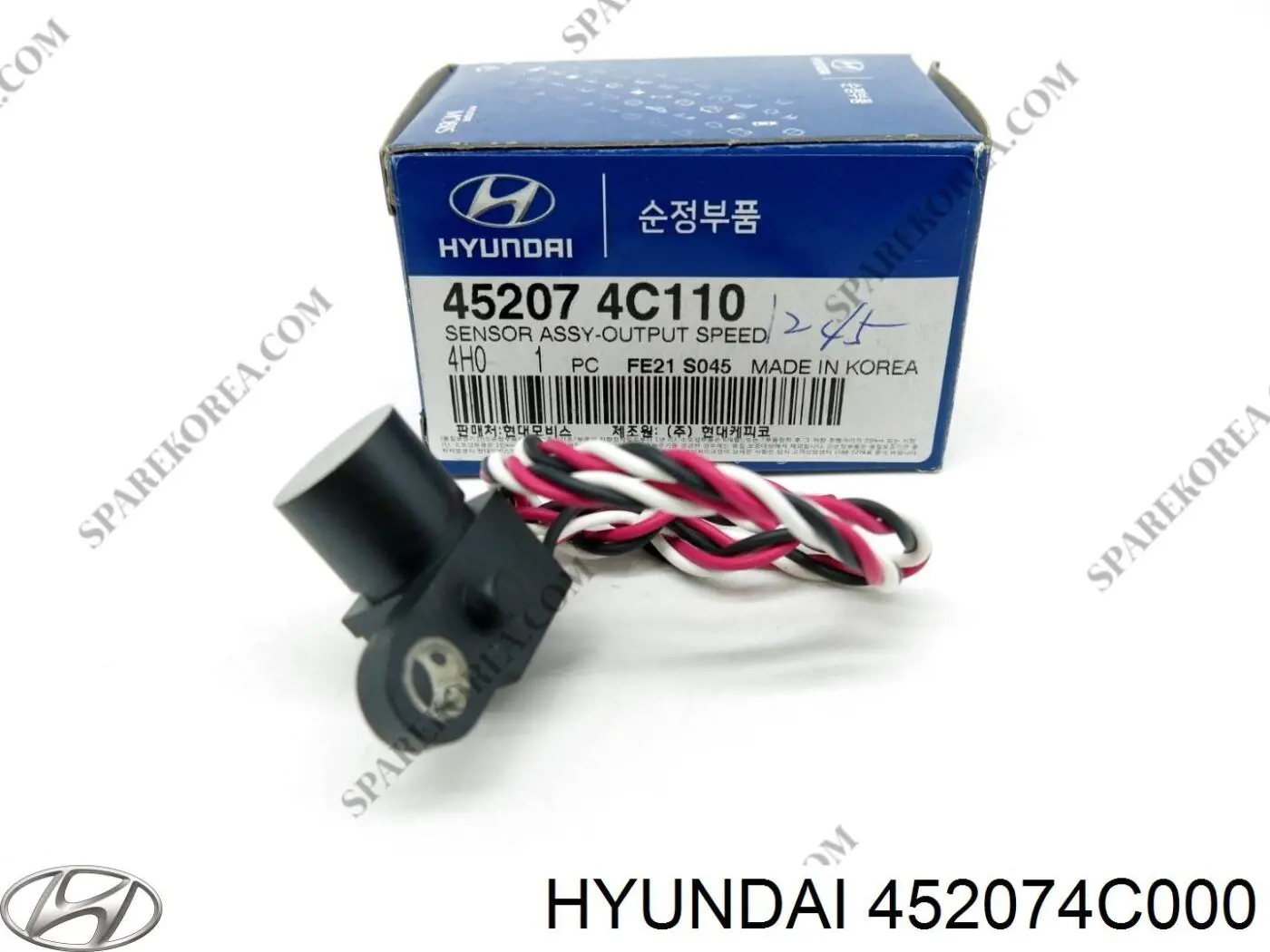 Датчик швидкості Hyundai/Kia 452074C000 ціна, від 41.44 USD