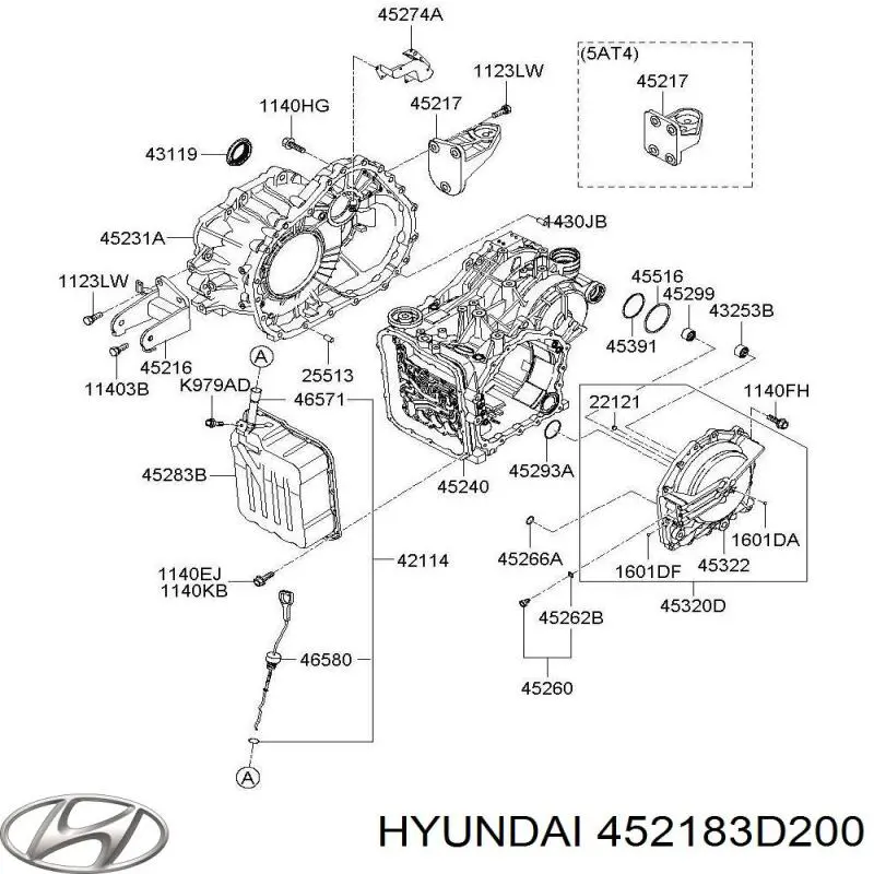  452183D200 Hyundai/Kia