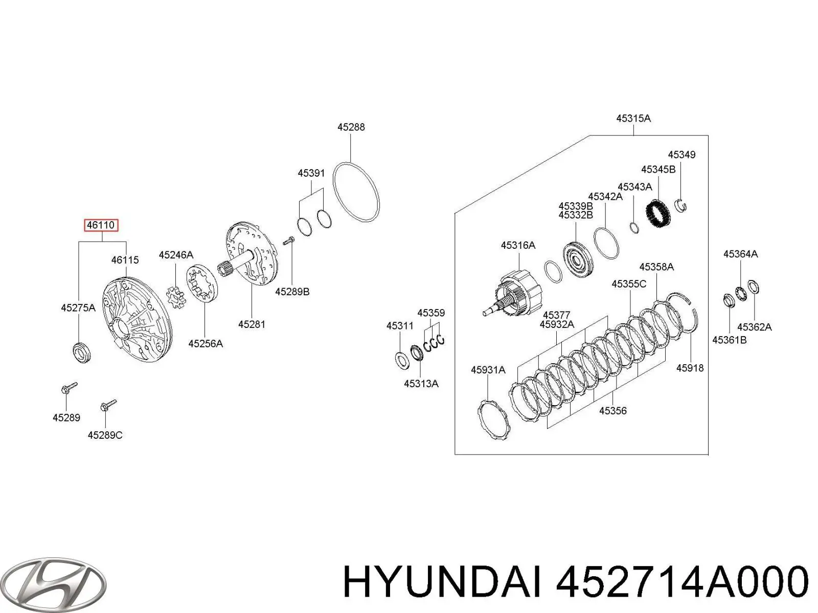 Купити 452714A000 Hyundai/Kia 