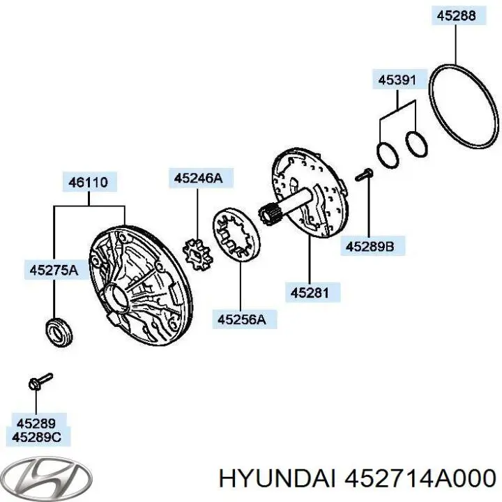 452714A000 Hyundai/Kia 
