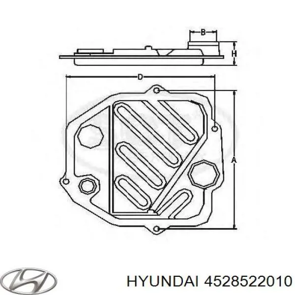 Купити 4528522010 Hyundai/Kia Прокладка піддону АКПП