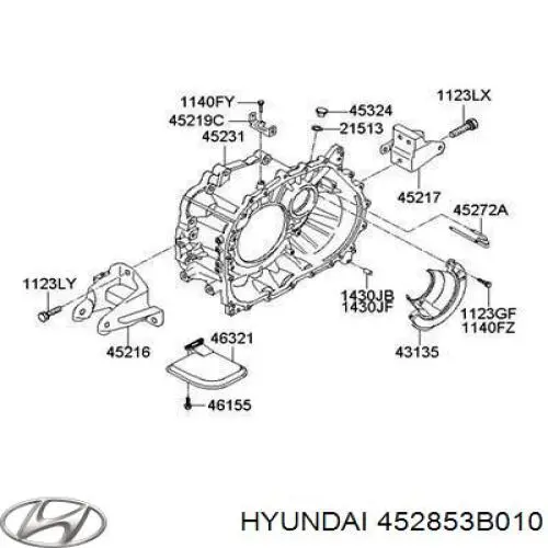 Прокладка масляного насосу АКПП Hyundai/Kia 452853B010 ціна, від 4.18 USD