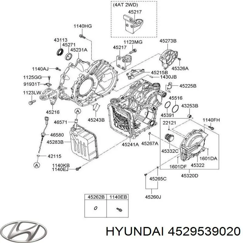 4529539020 Hyundai/Kia 