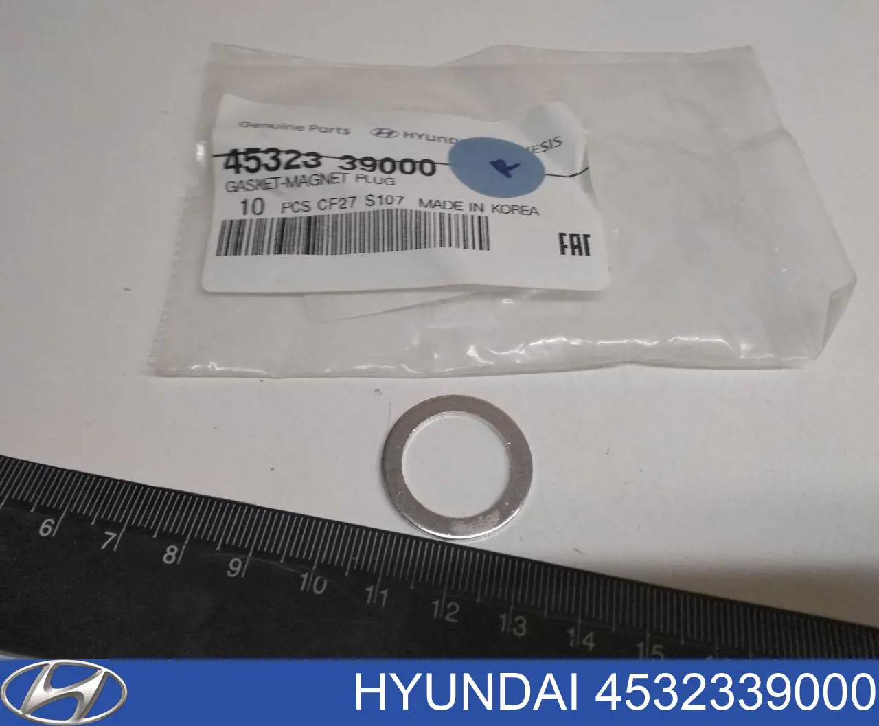 4532339000 Hyundai/Kia прокладка пробки піддону акпп