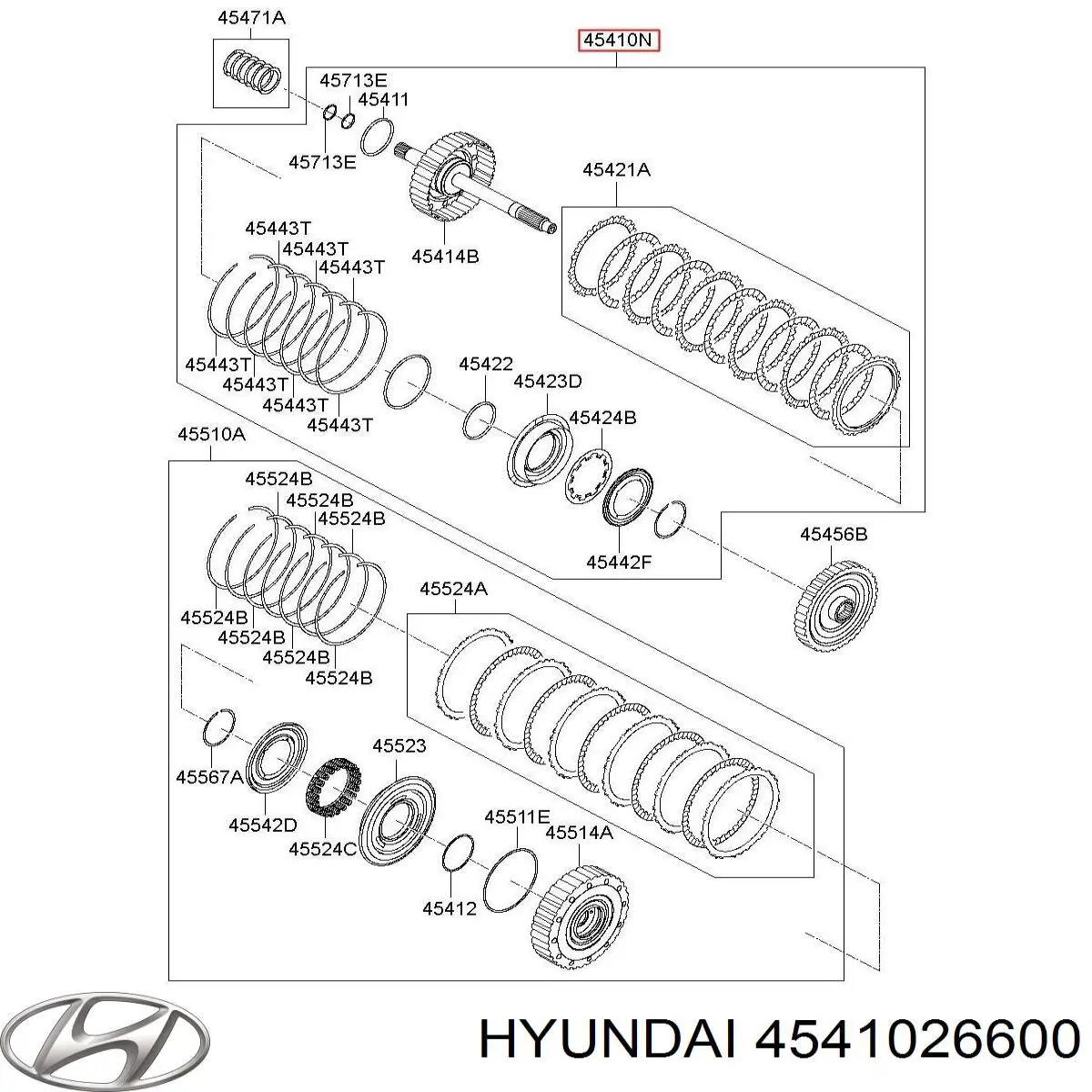  4541026600 Hyundai/Kia