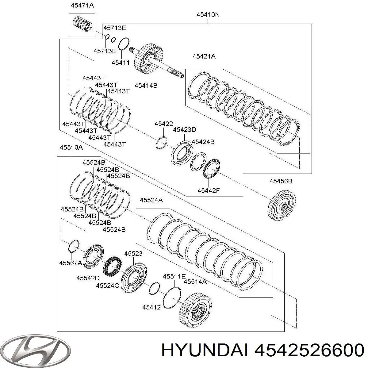  4542526600 Hyundai/Kia