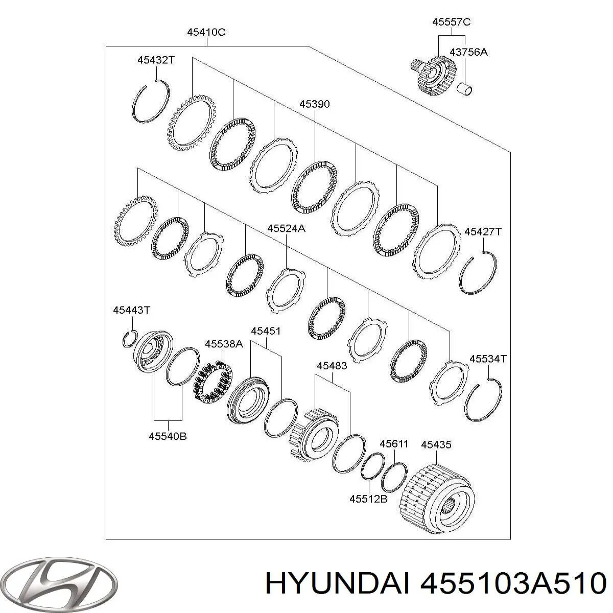 455103A510 Hyundai/Kia 