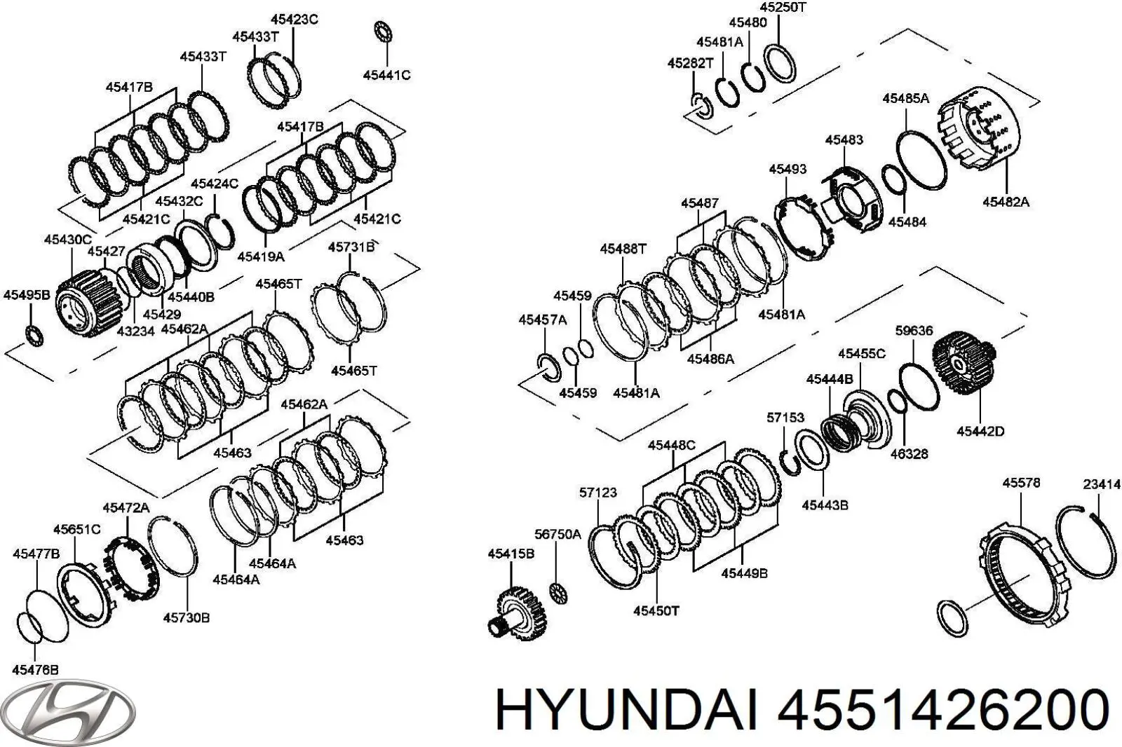 4551426200 Hyundai/Kia 