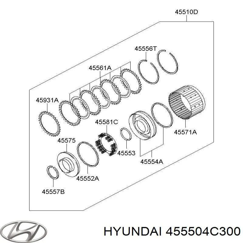 455504C300 Hyundai/Kia 