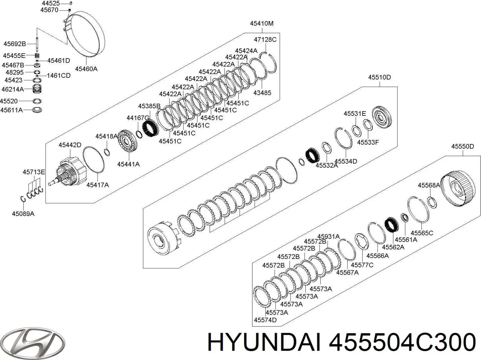 Купити 455504C300 Hyundai/Kia 